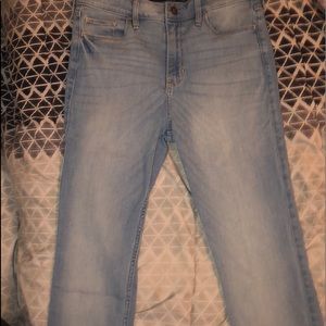 High rise hollister jeans